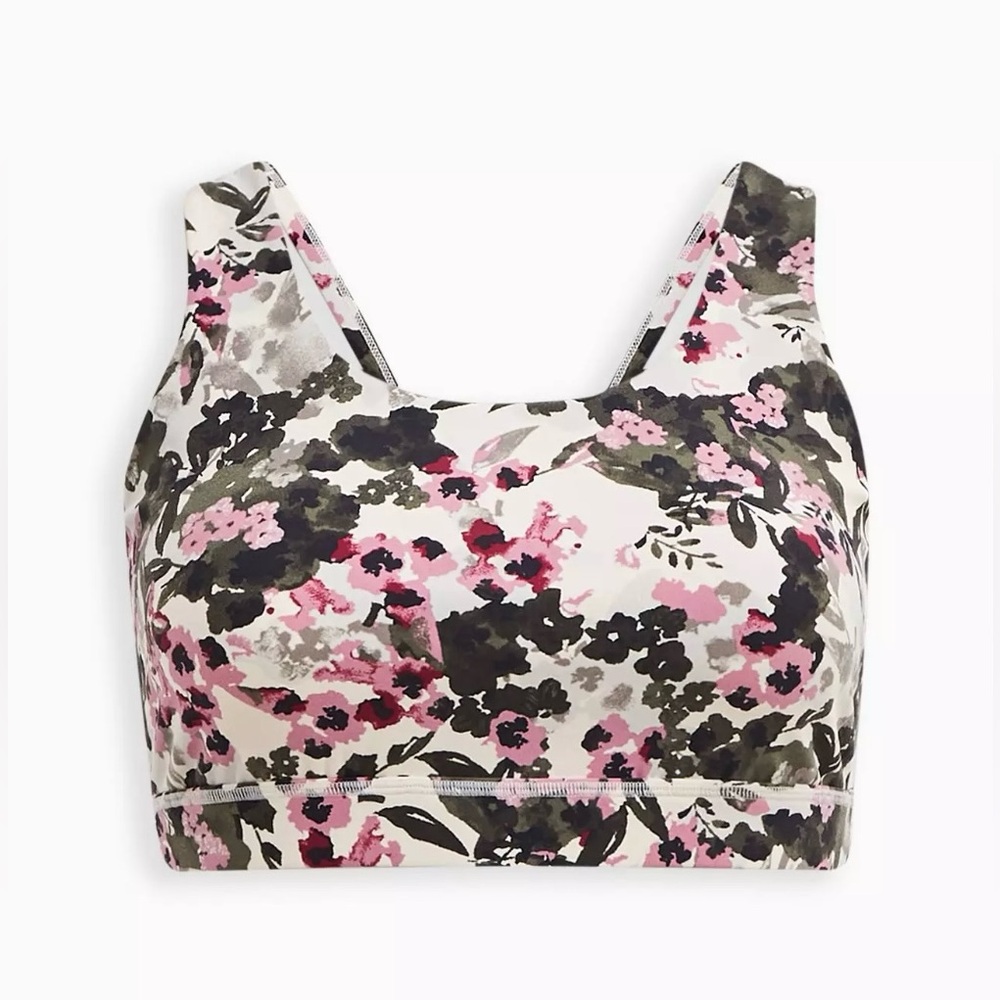 Wireless Plus Size Torrid Twist Back Active Sports Bra